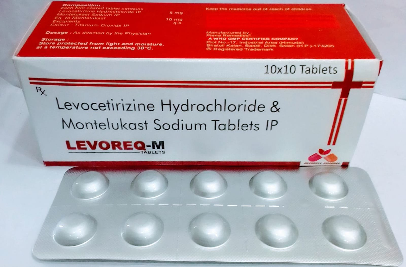 montelukast sodium and levocetirizine hydrochloride tablet uses