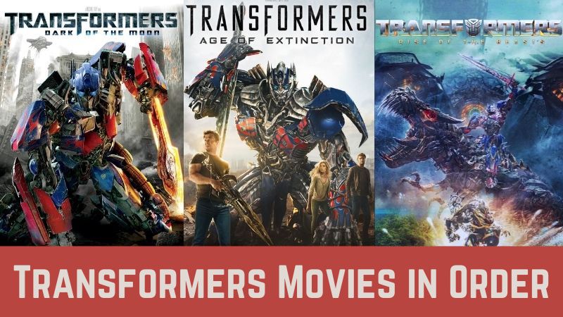 transformer movies in chronological order