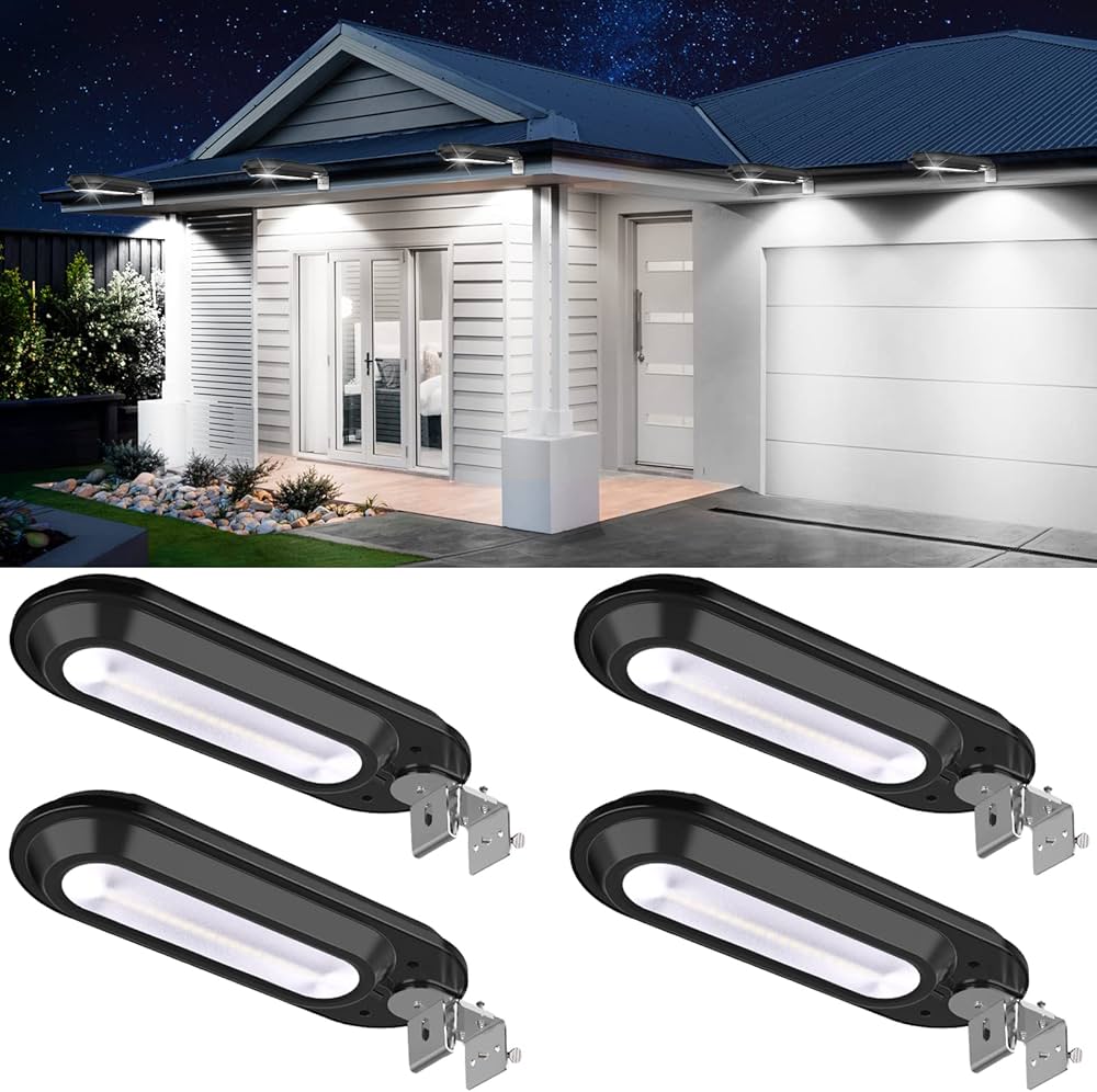 amazon solar gutter lights