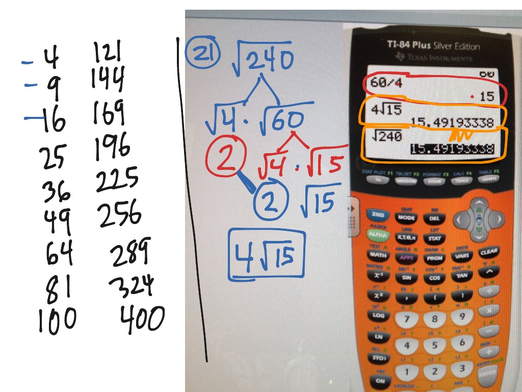 simplify radical calculator