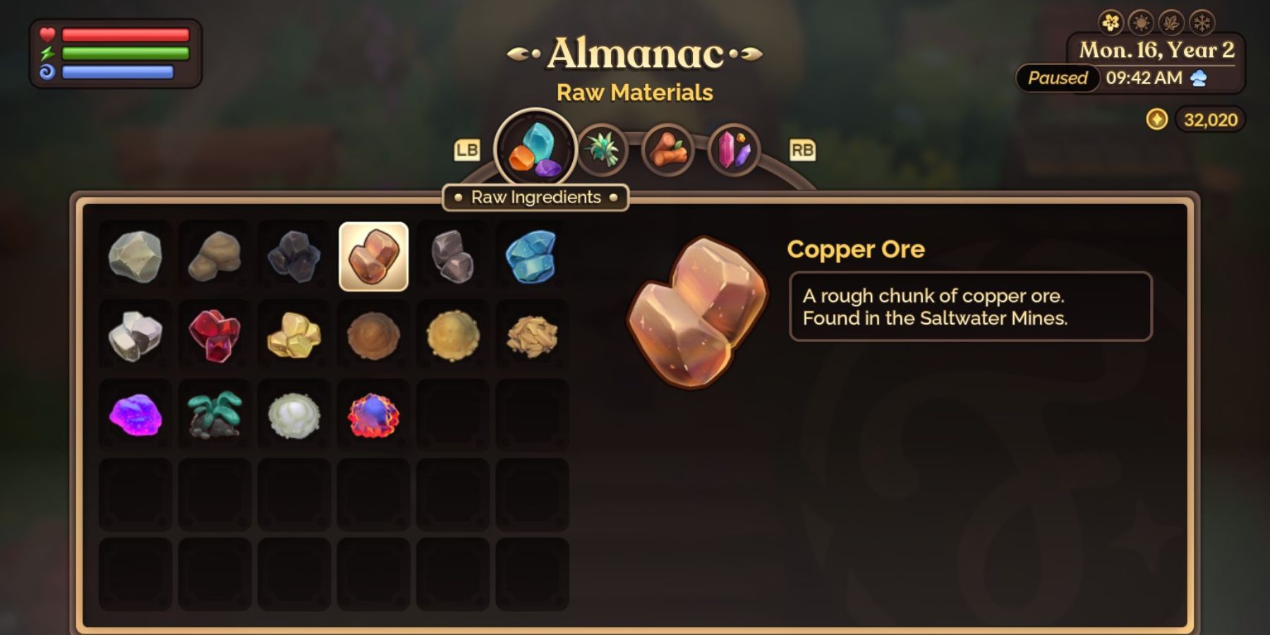 fae farm copper ore