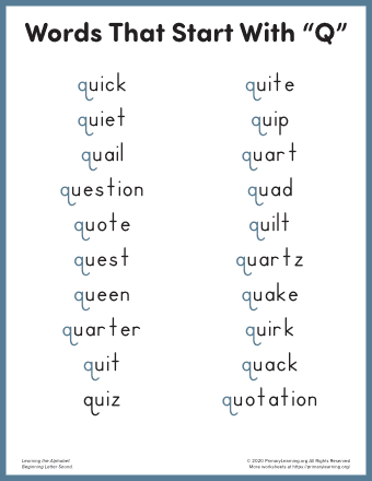 words that start with qun