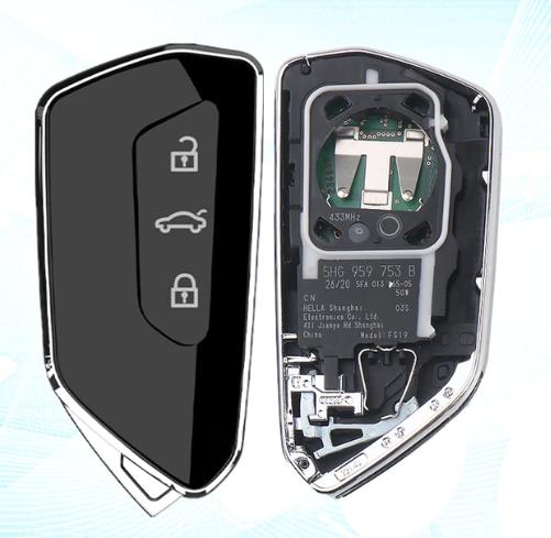 vw golf key battery