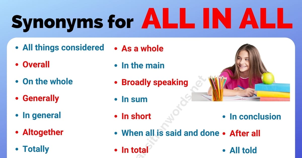 all synonym