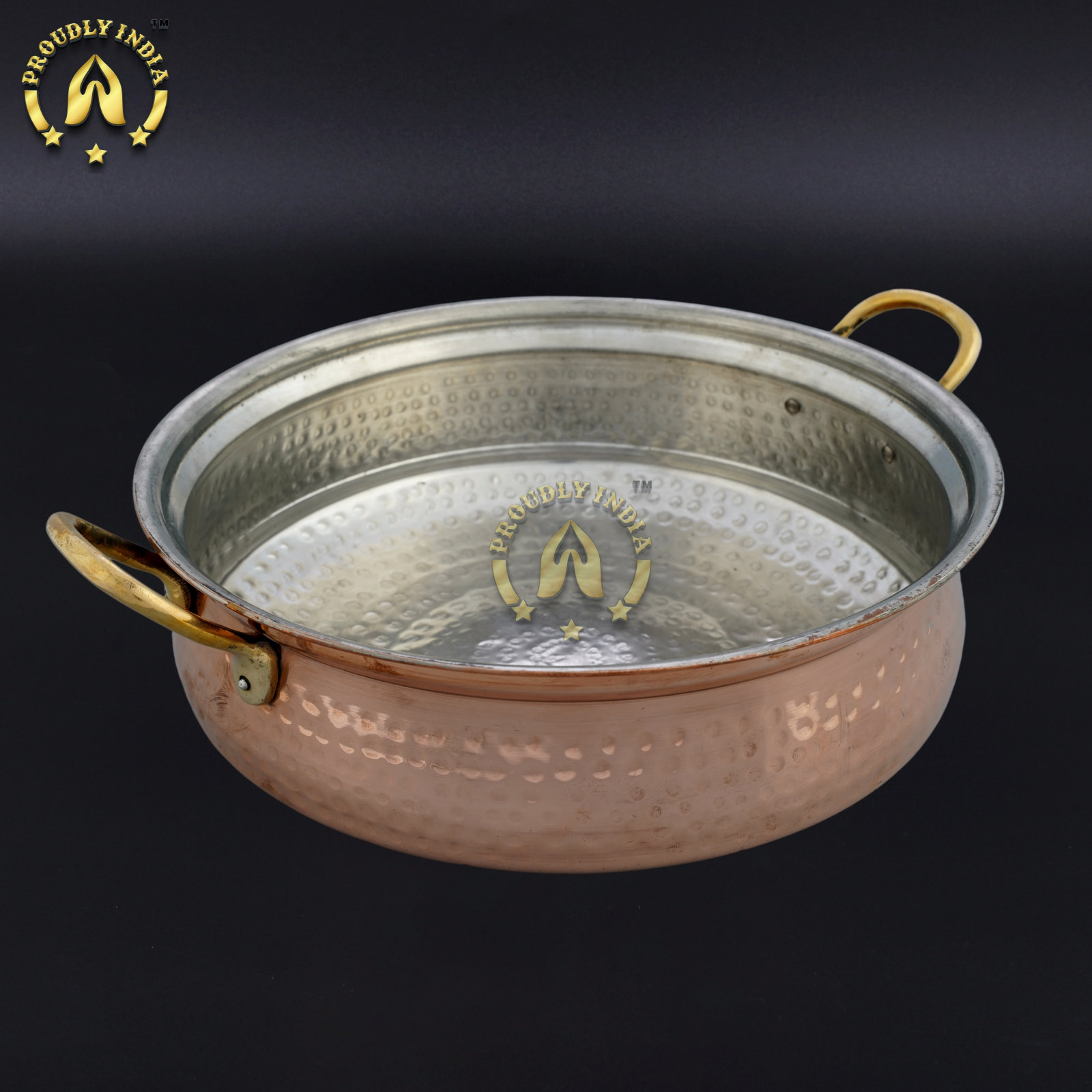 copper kadai for cooking