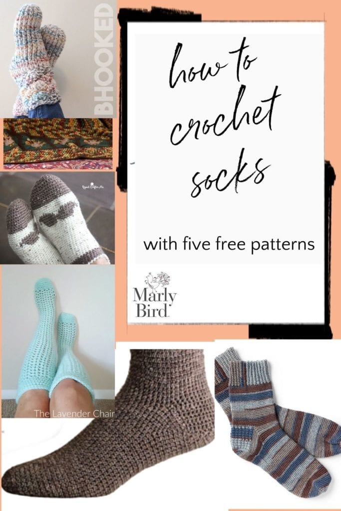 free crochet sock patterns