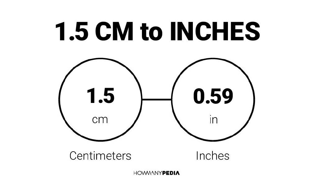 1 5 cm to inches