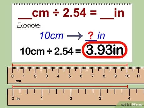 12.5 inches to cm