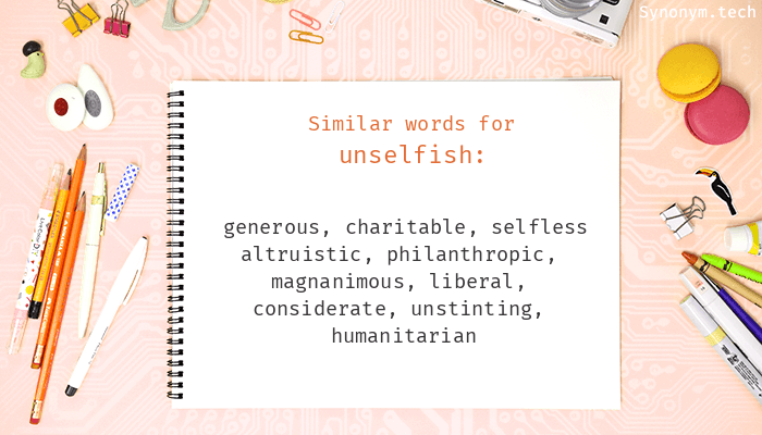 unselfish synonym