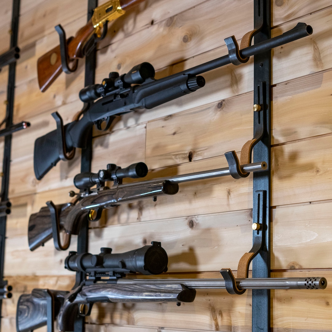 rifle rack wall