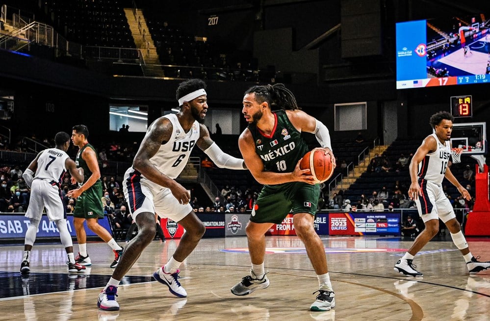 méxico vs usa basketball en vivo