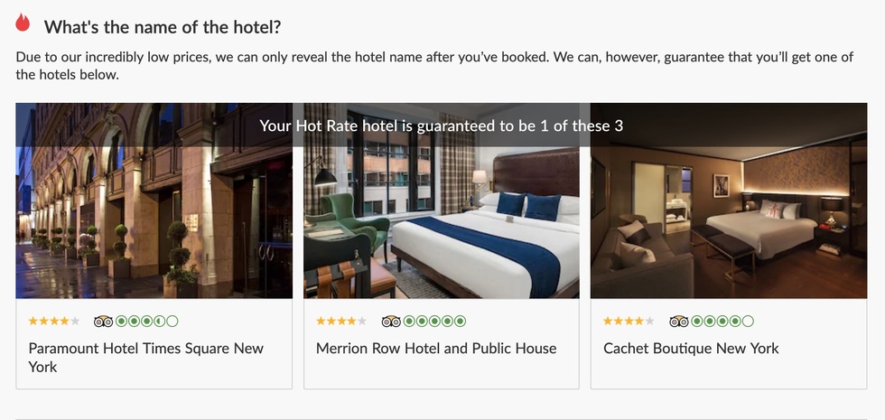 hotwire hotels