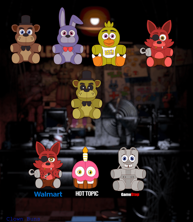 fnaf plush funko