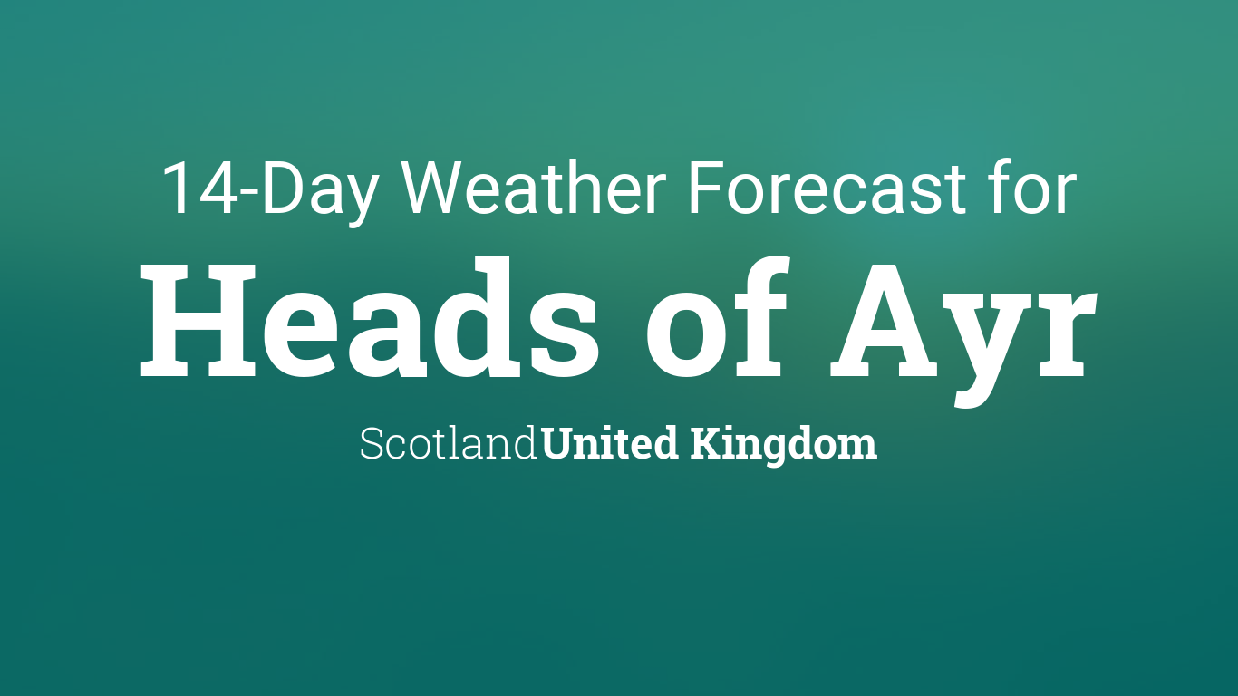 ayr weather 14 day