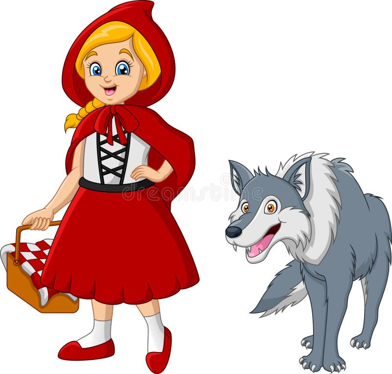 little red riding hood clipart