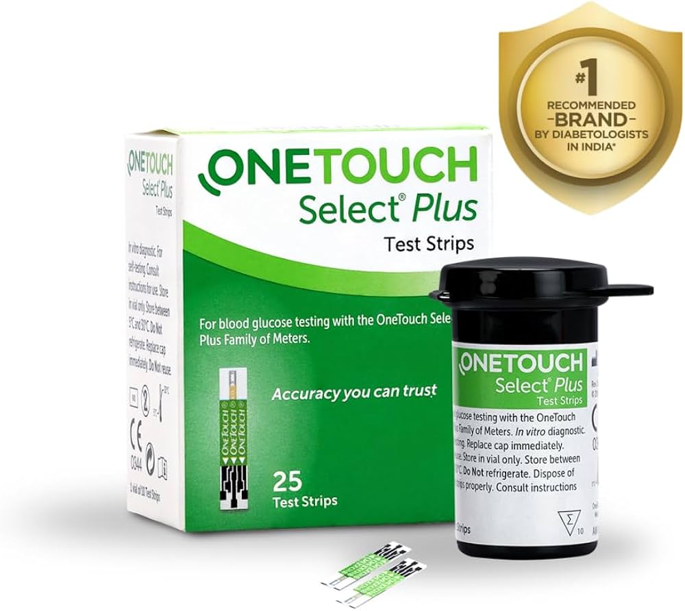 one touch select plus strips 25 price