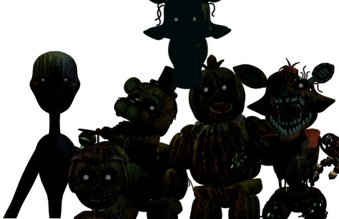 phantom animatronics fnaf 3