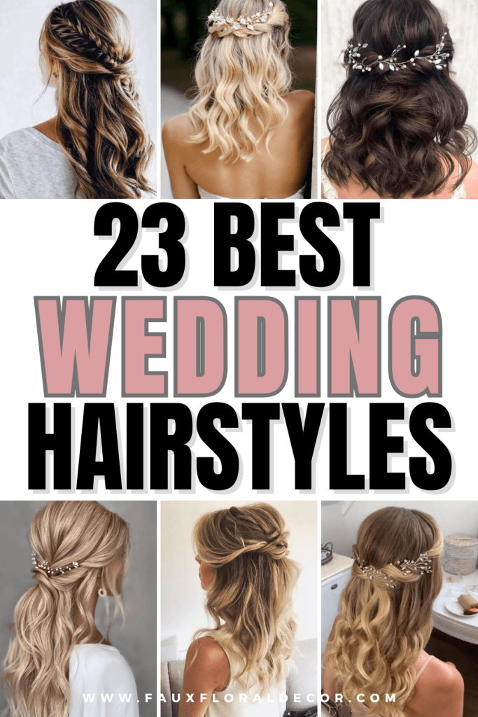 medium length wedding hair styles