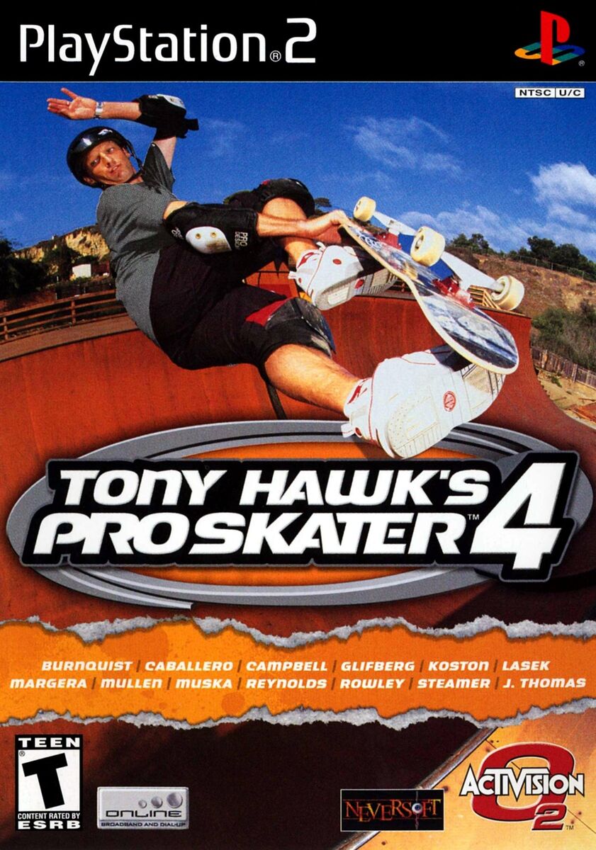 tony hawk ps2