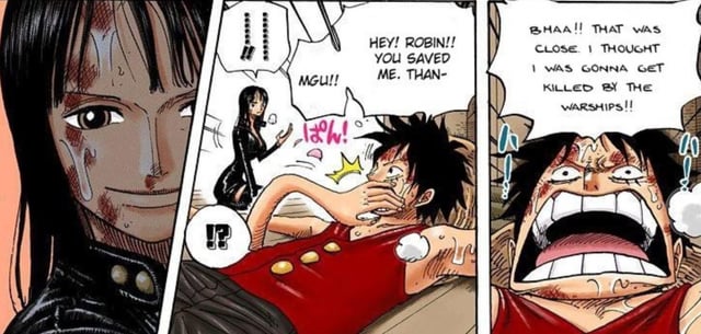 luffy x robin