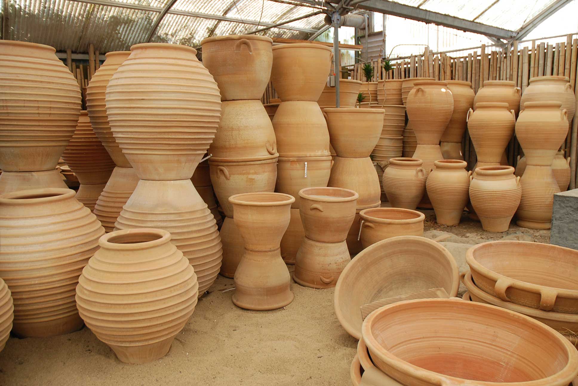 extra large clay pots