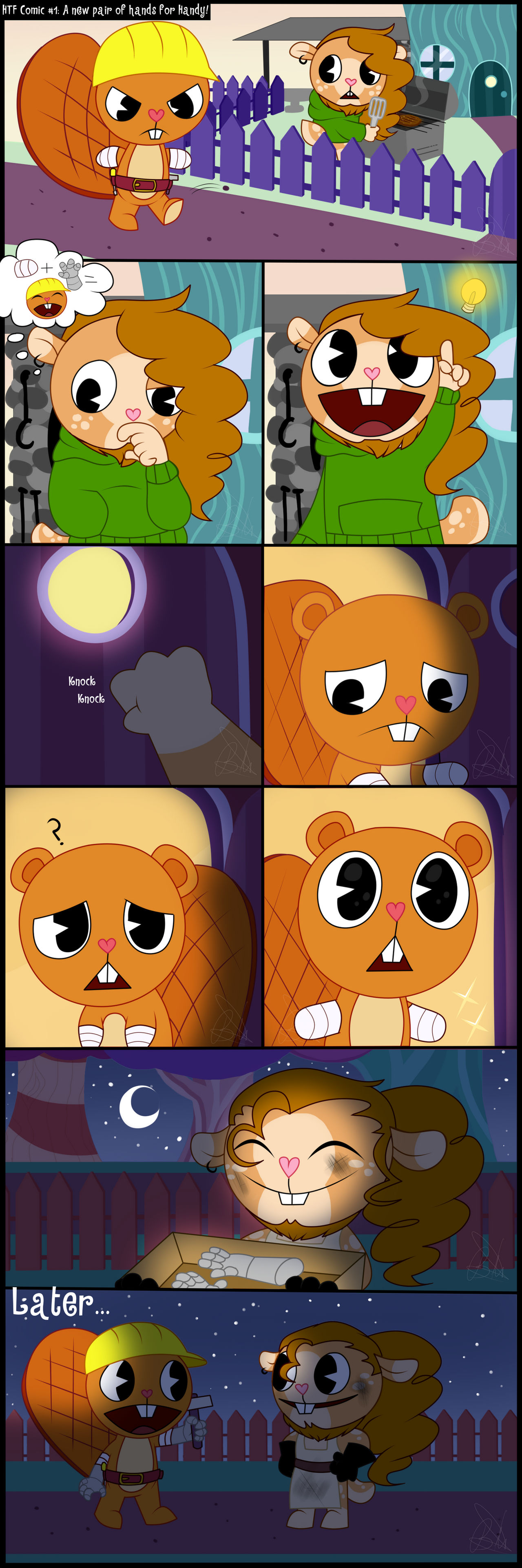 happy tree friends comic