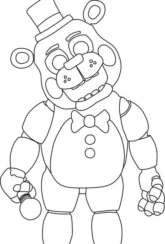 dibujos de fnaf para colorear e imprimir