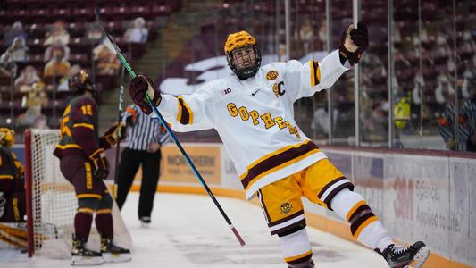 gopher hockey record