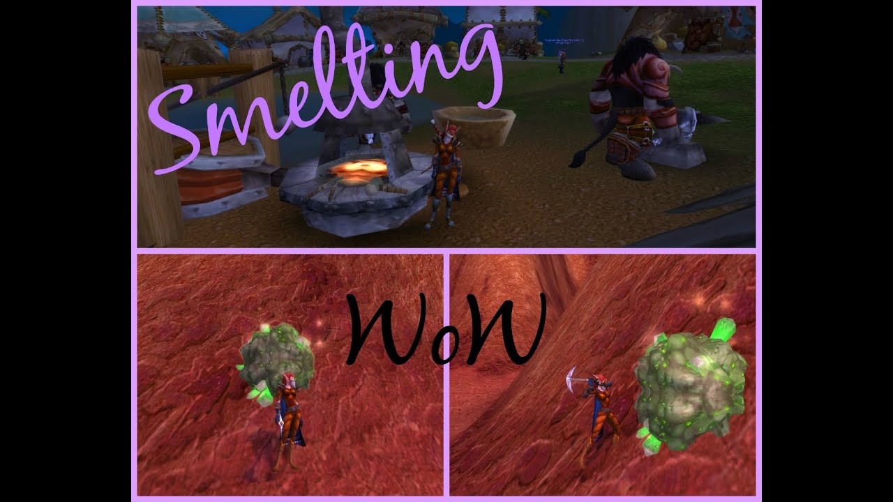 how to smelt in wow