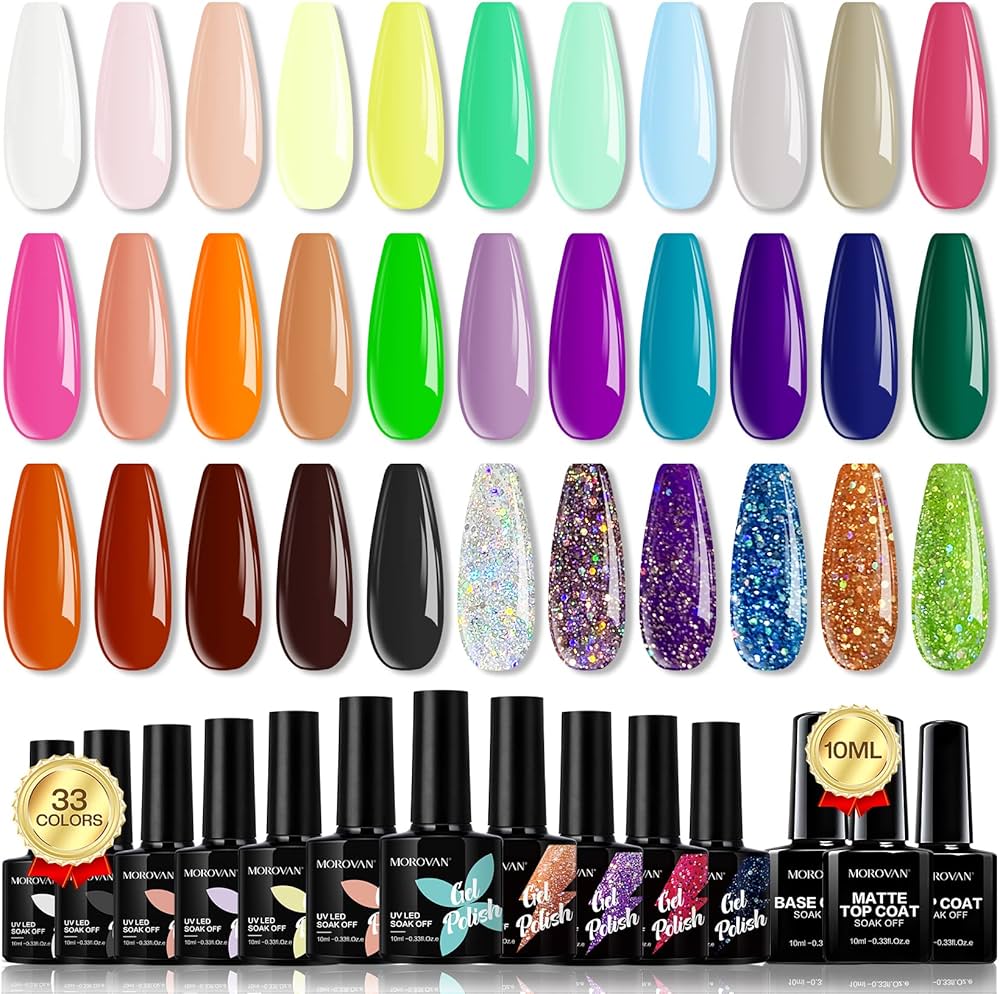 gel manicure kit amazon