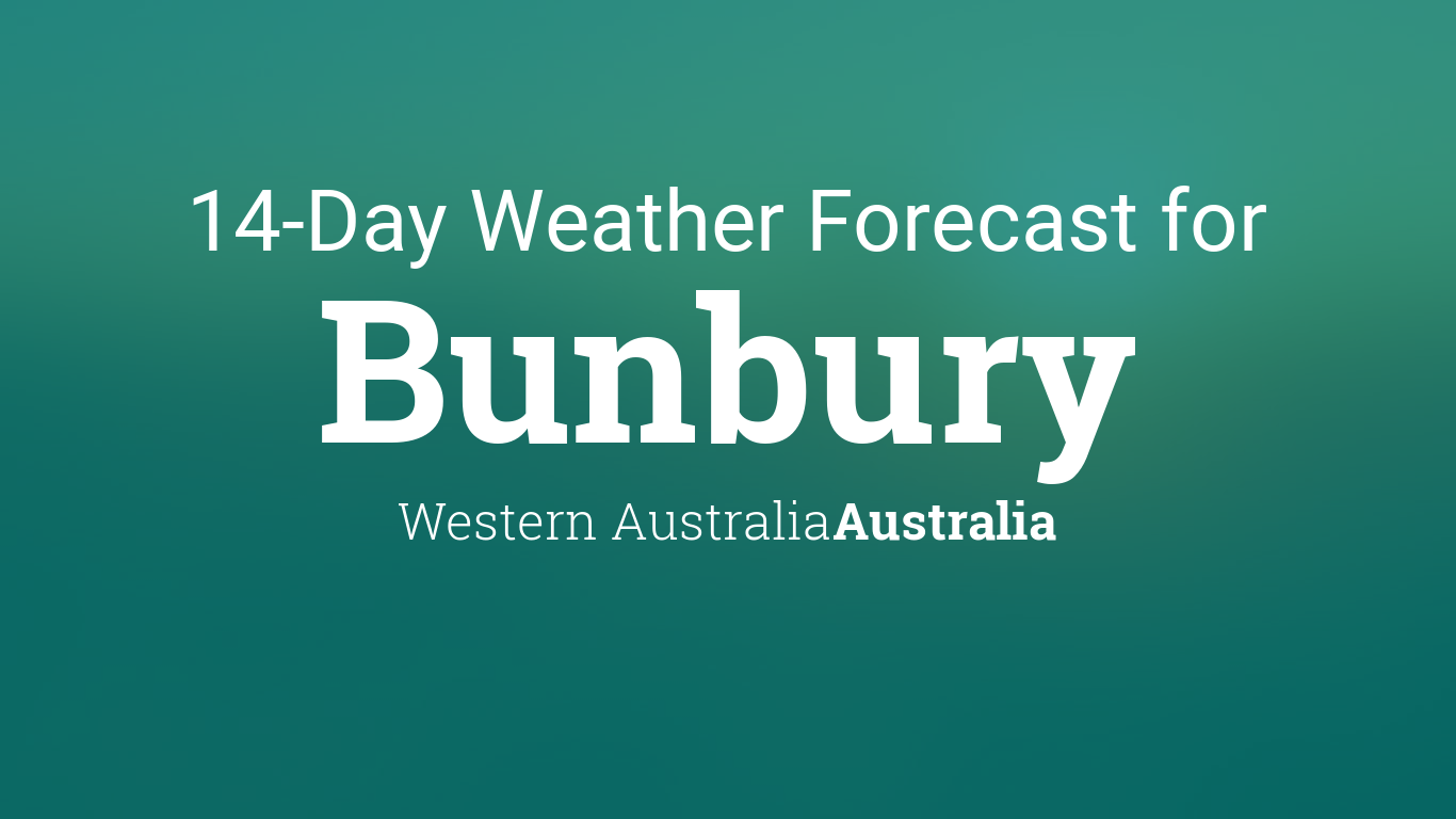 14 day weather forecast south west wa