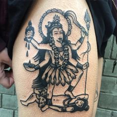 bhadrakali tattoo