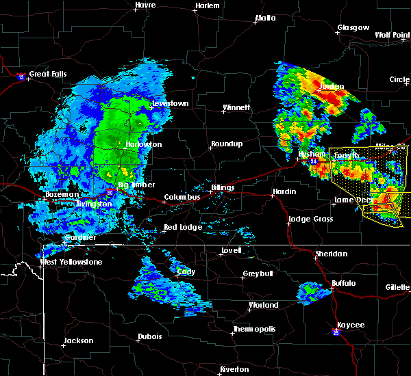 weather radar for miles city mt