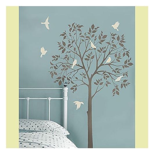 stencil tree design