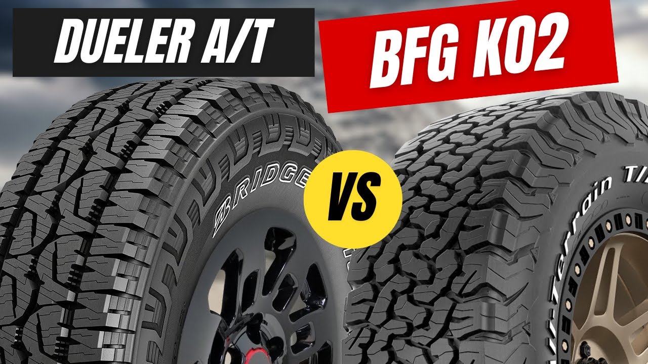 bridgestone revo 3 vs bf goodrich ko2