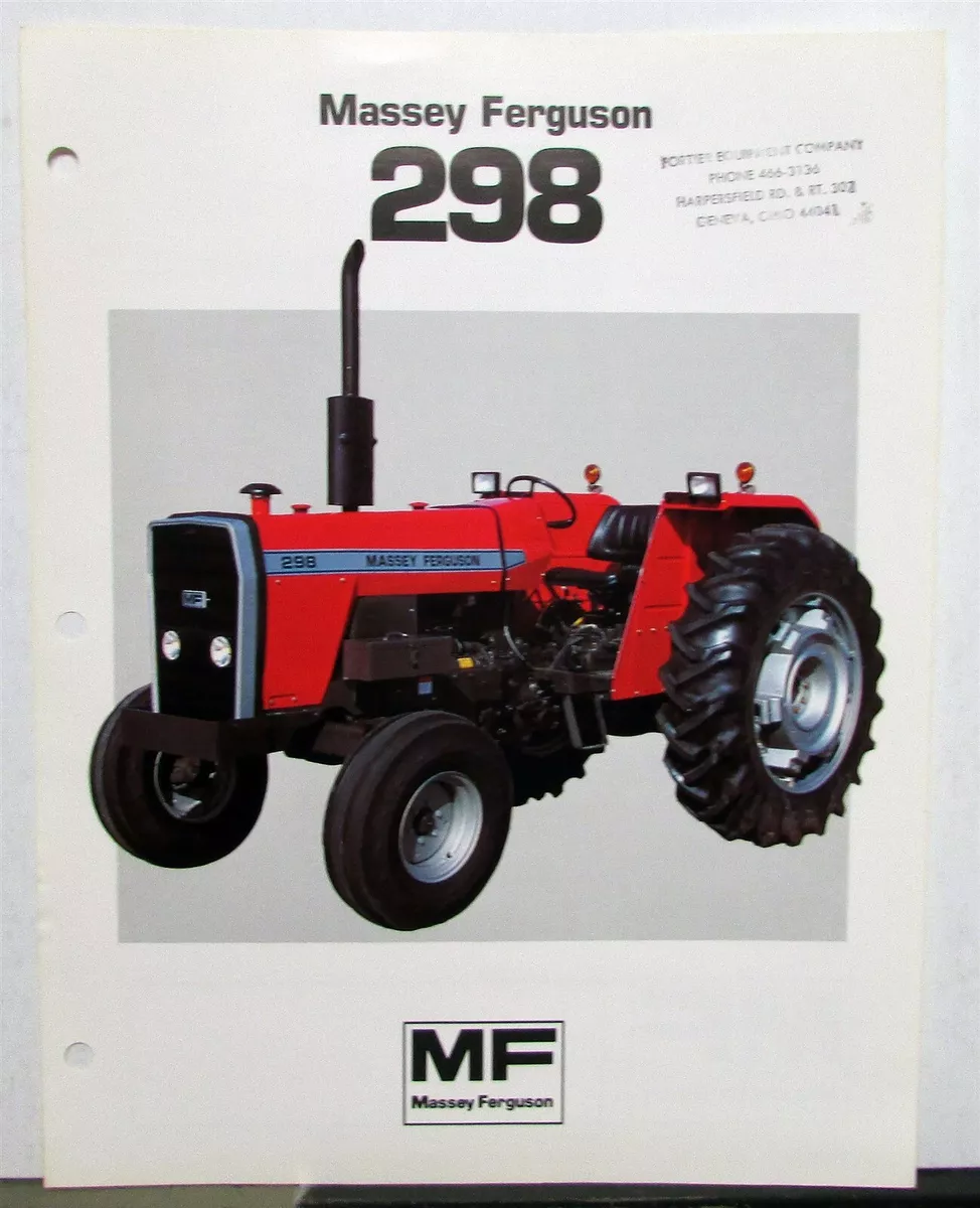 1984 massey ferguson tractor