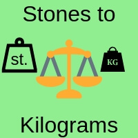 12 8 stone in kg