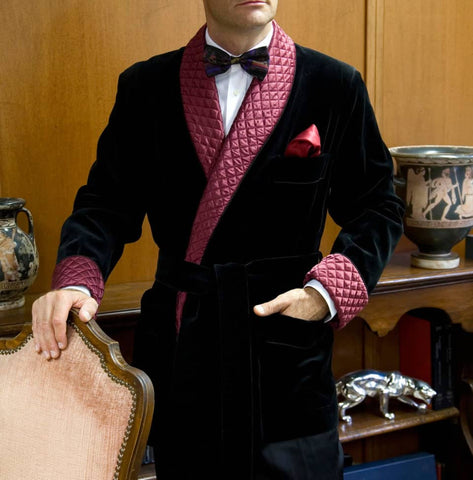 smoking jacket robe