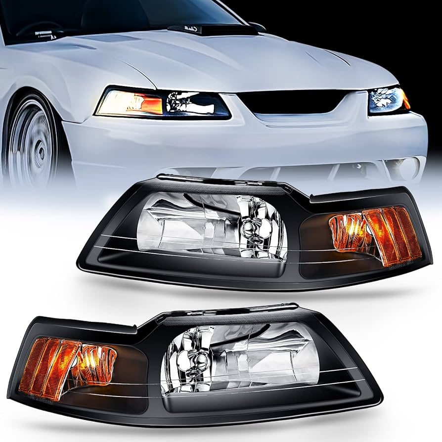 faros mustang 2000