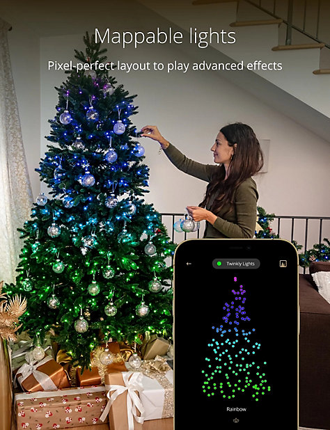 christmas tree app controlled