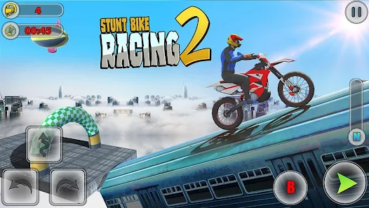 3d stunt bike games