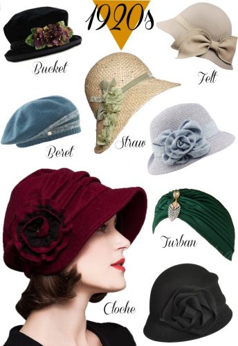 hats of 1920s