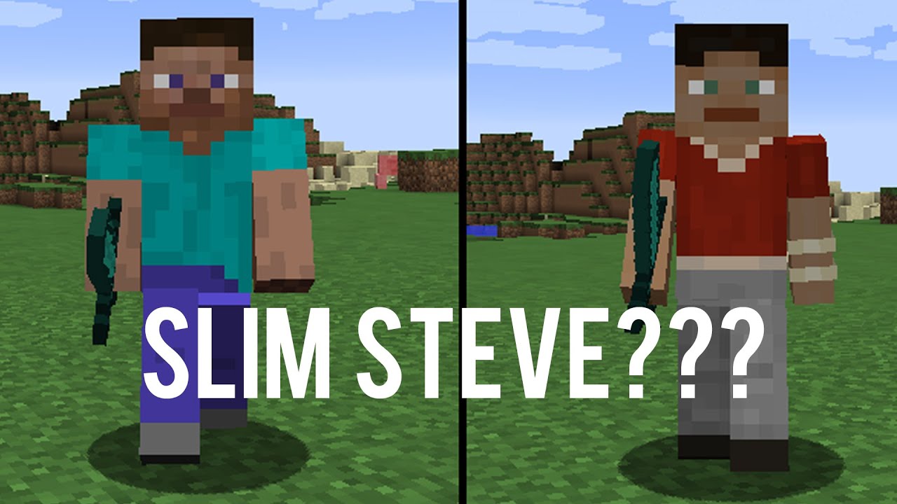 slim vs classic minecraft