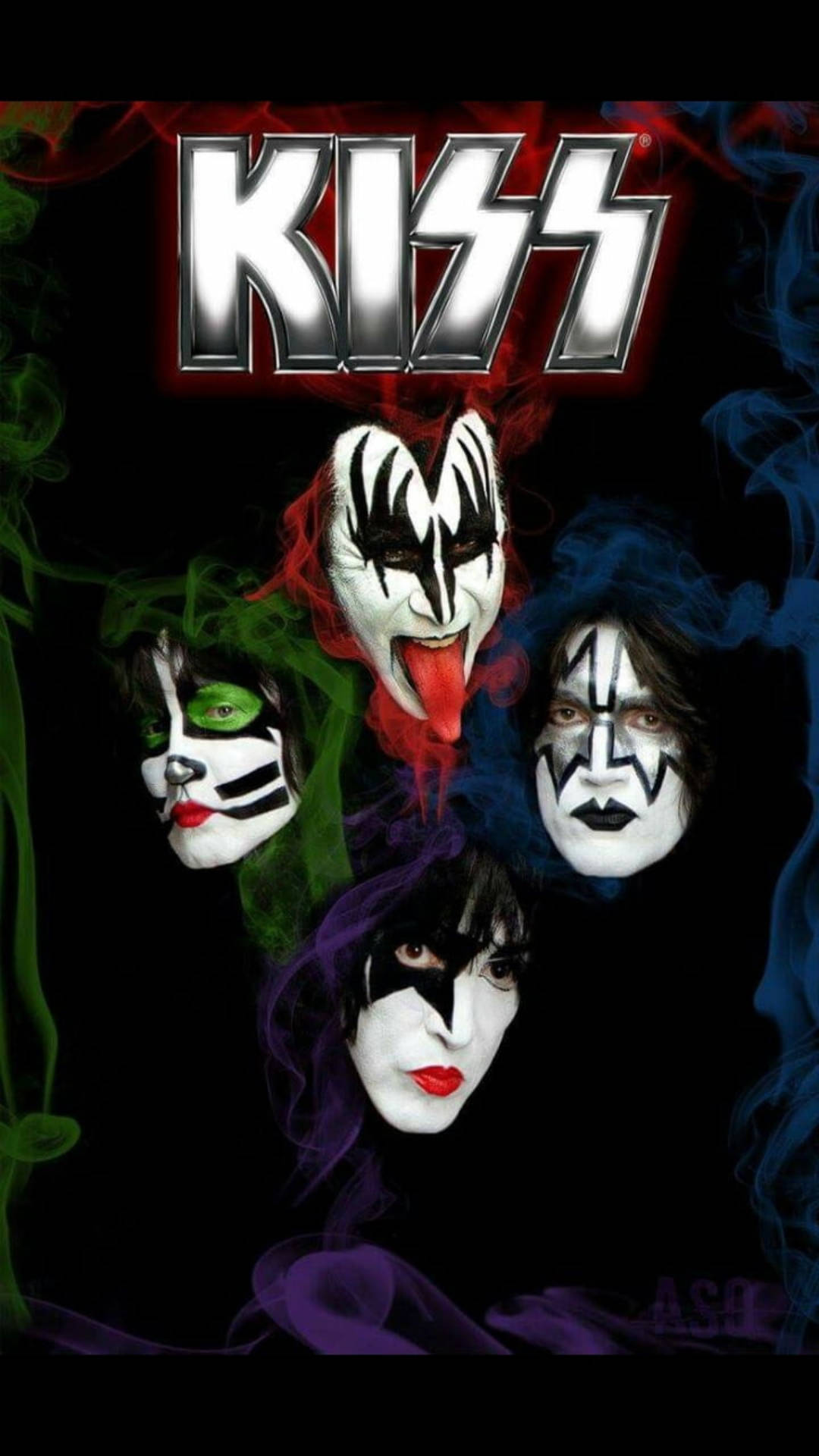 wallpaper kiss band