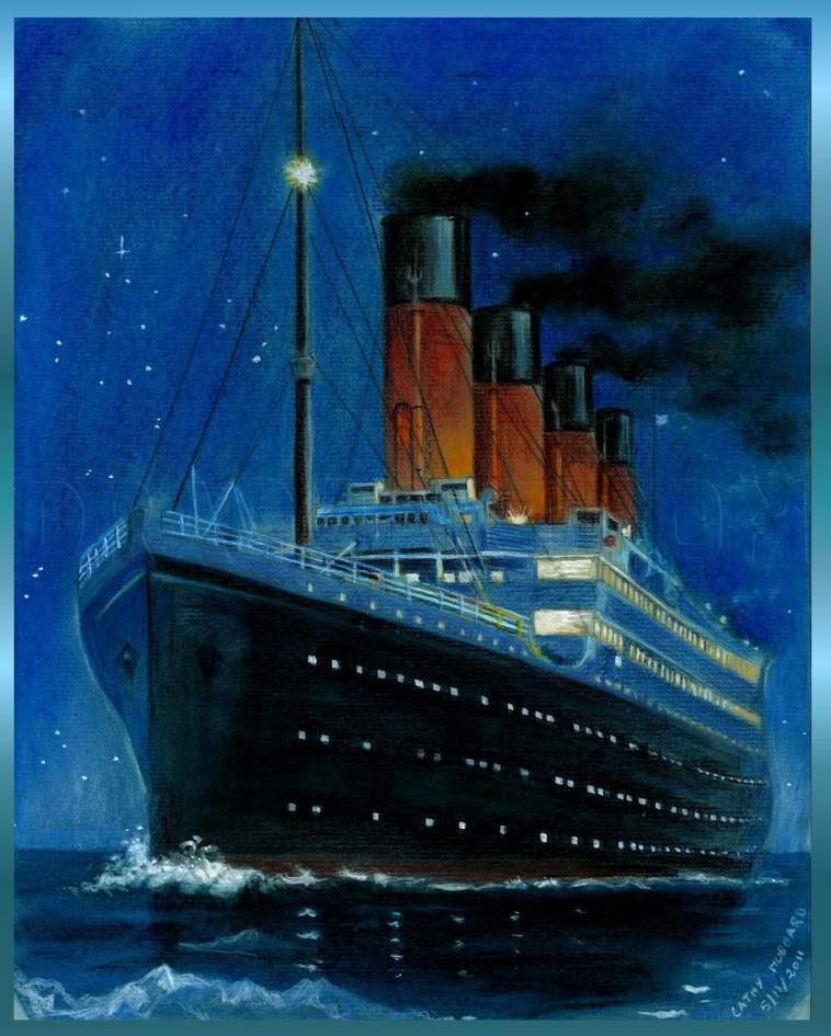 drawing titanic