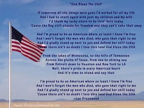 god bless america lyrics