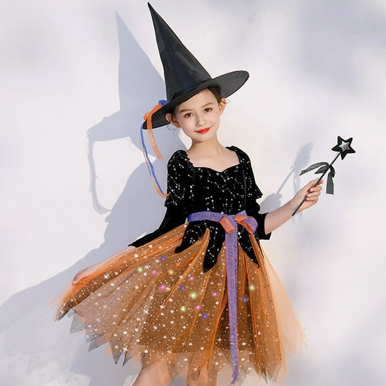 girls witch costume