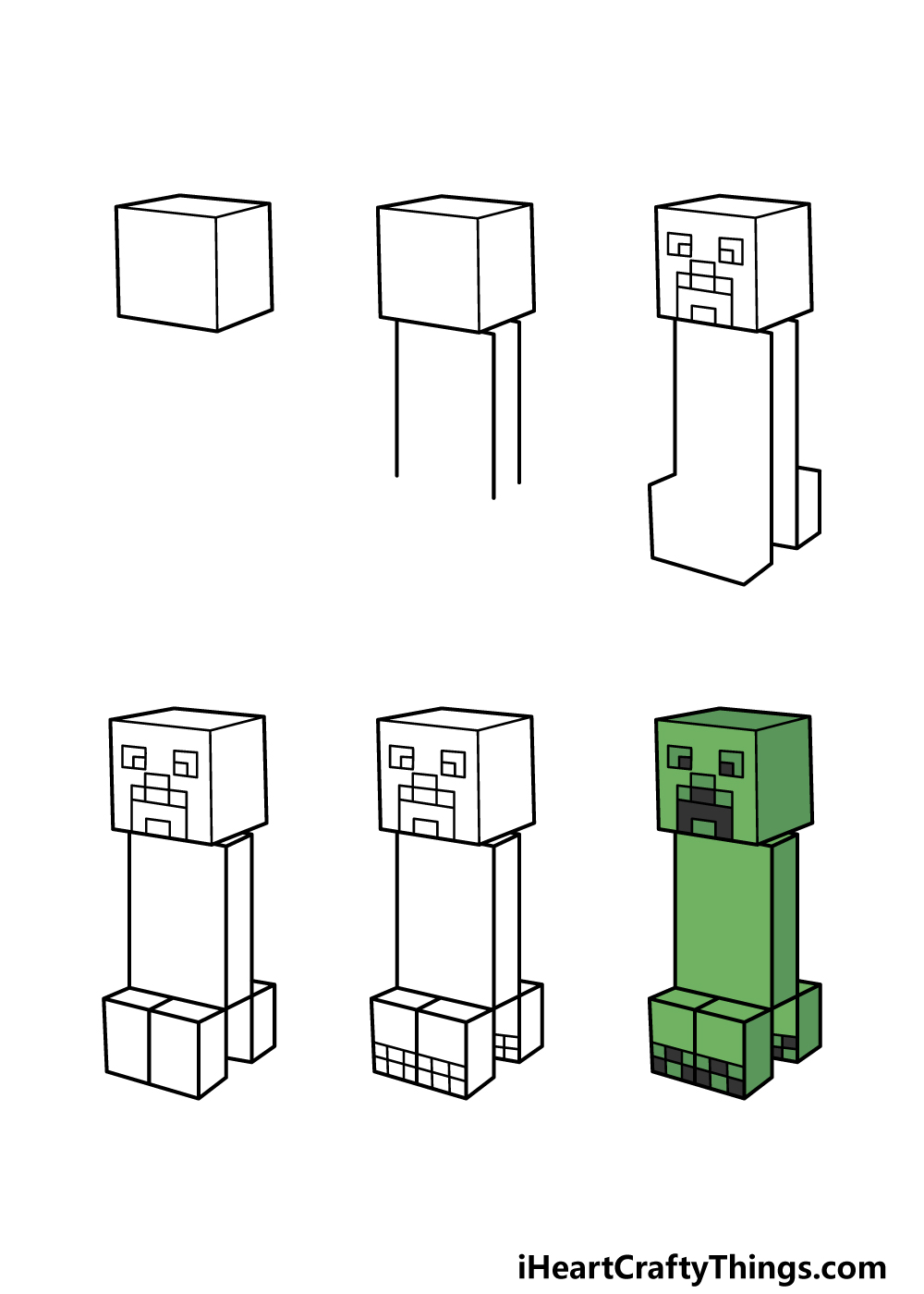 creeper drawing