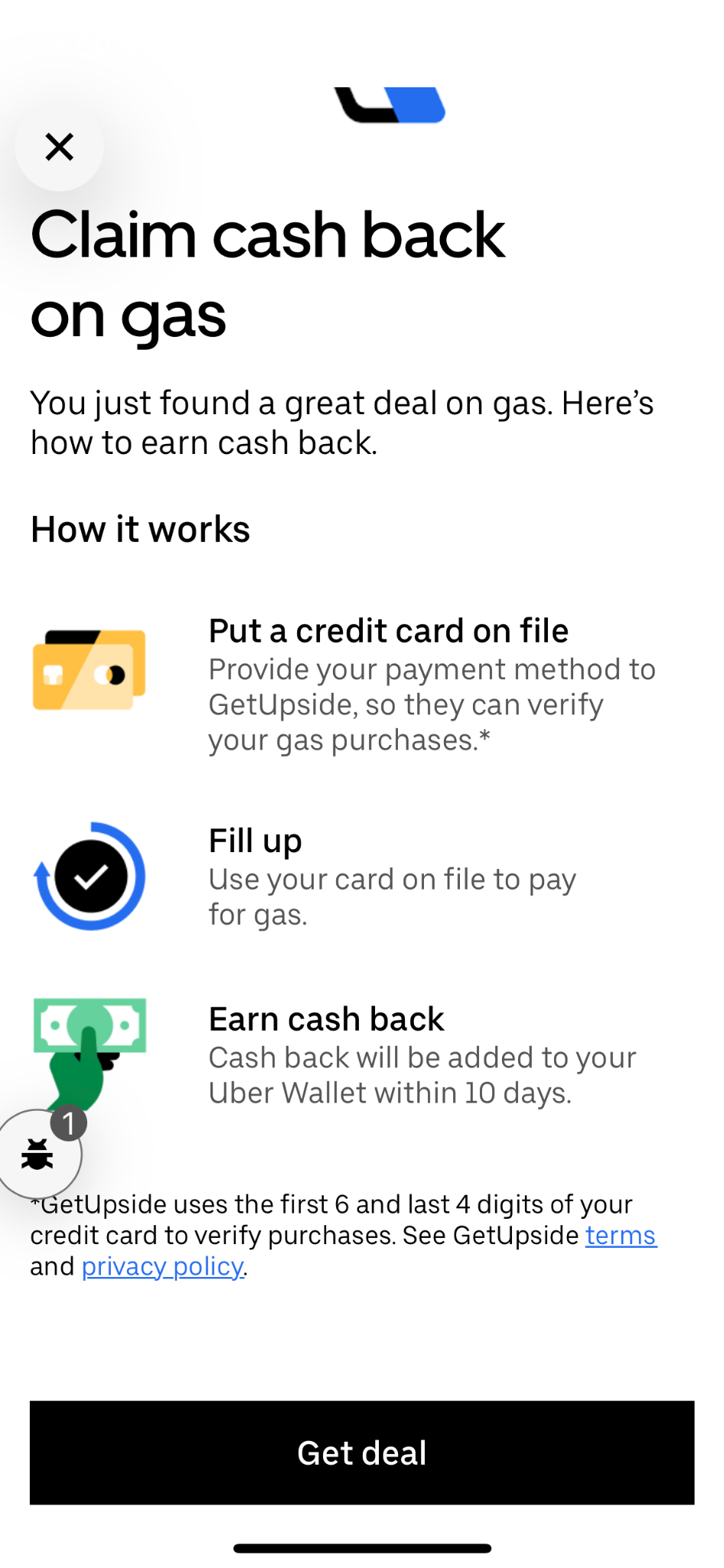 how to use uber cash rewards