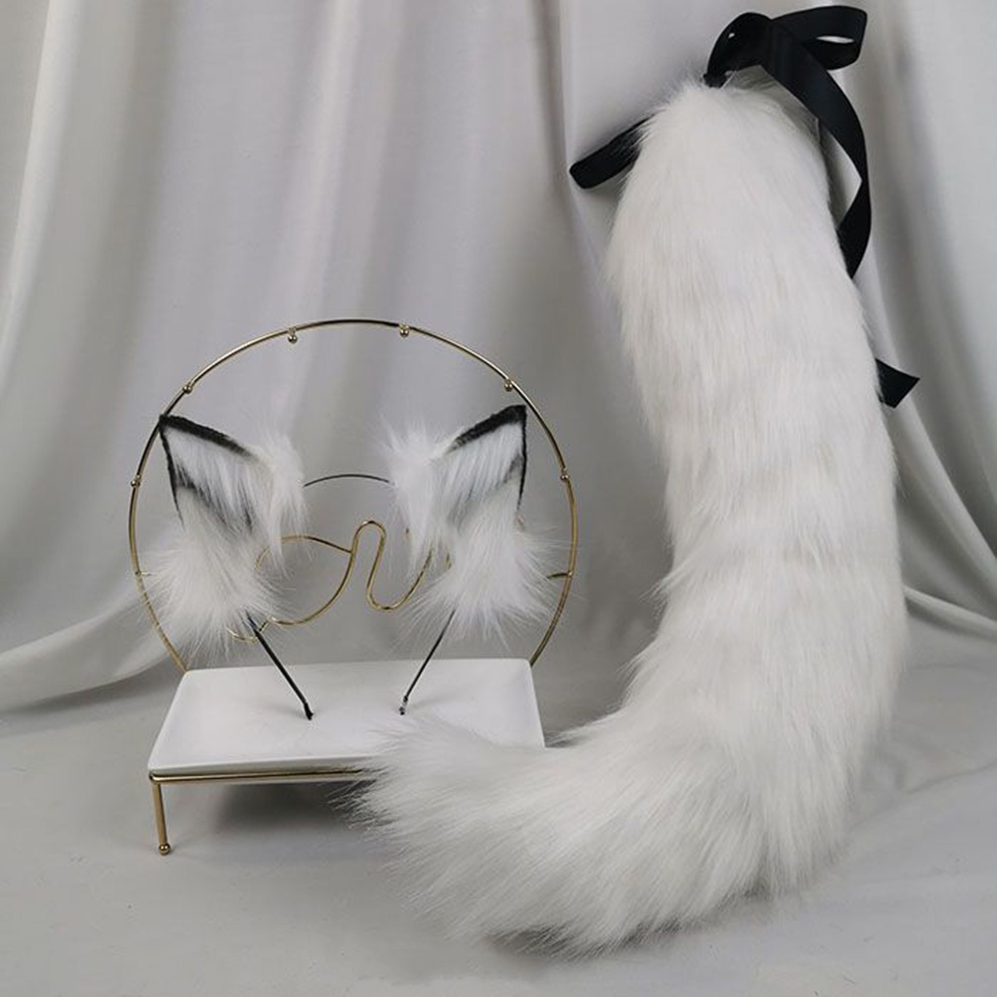 wolf costume tail and ears